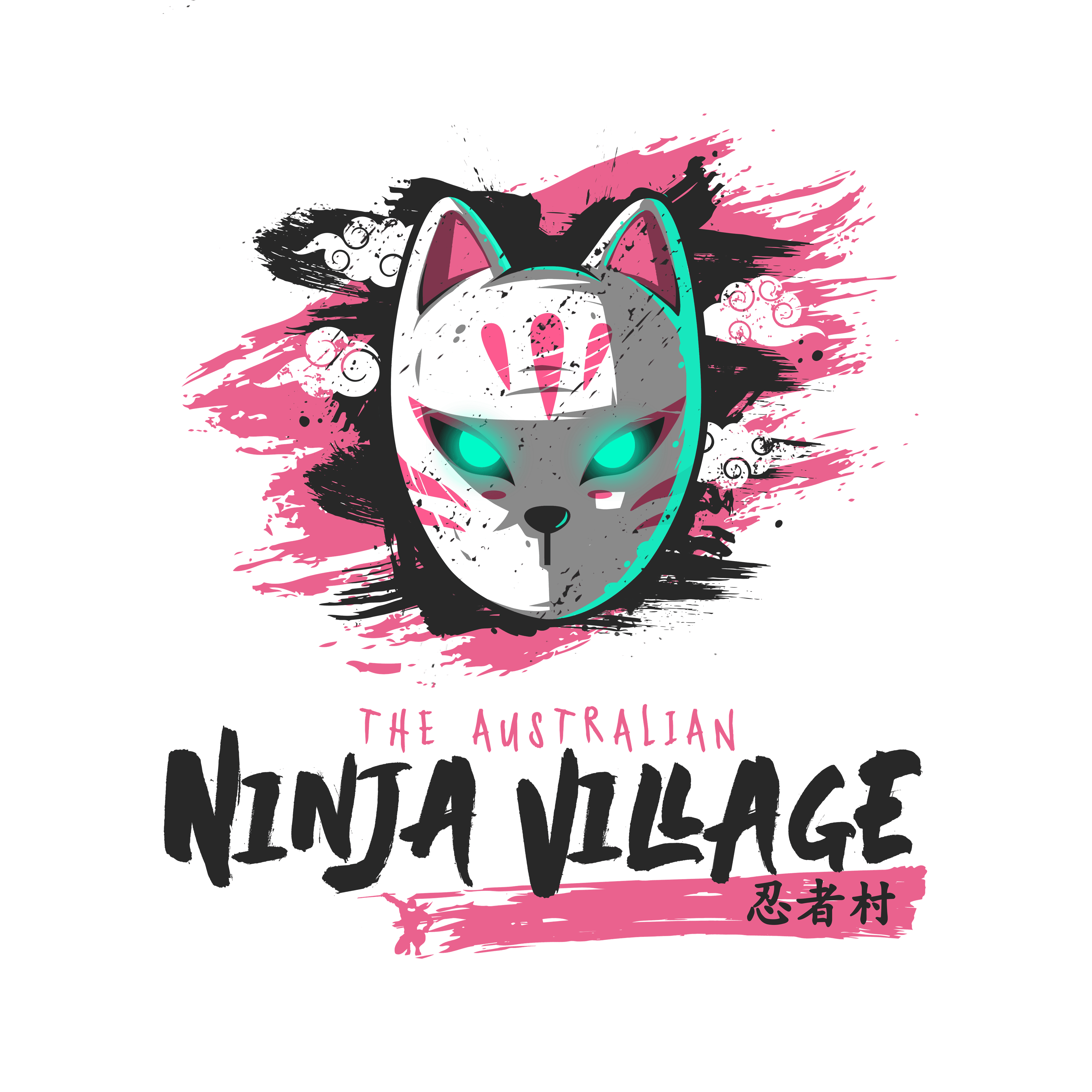 The Australian Ninja Village logo